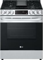 5.8 cu ft. Smart Wi-Fi Enabled Fan Convection Gas Slide-in Range with Air Fry & EasyClean - Image 2