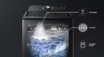 5.0 cu. ft. Top Load Washer with Super Speed in Black Stainless Steel - Image 4