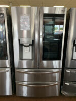 28 cu ft. Smart InstaView Door-in-Door Double Freezer Refrigerator with Craft Ice - Image 2