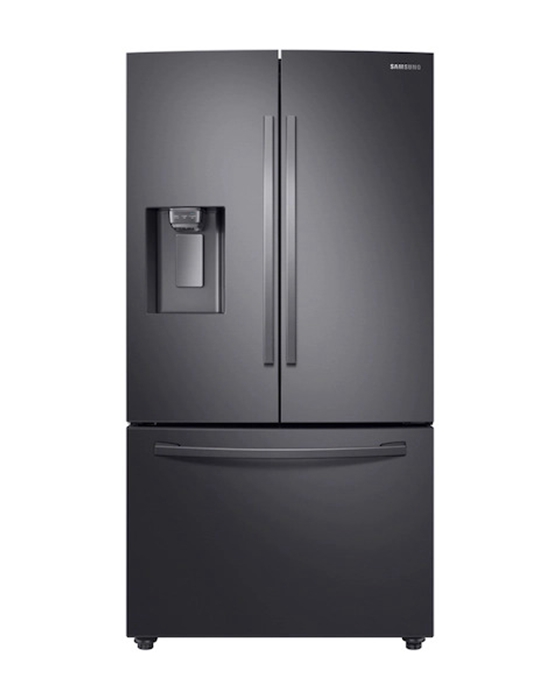 RF23R6201SG_AA 23 cu. ft. 3-Door French DoorCounter Depth Refrigerator with CoolSelect Pantry? in Black Stainless Steel - Image 1