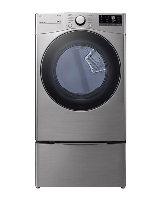 DLE3600V 7.4 cu. ft. Ultra Large Capacity Smart wi-fi Enabled Front Load Electric Dryer with Built-In Intelligence - Image 1